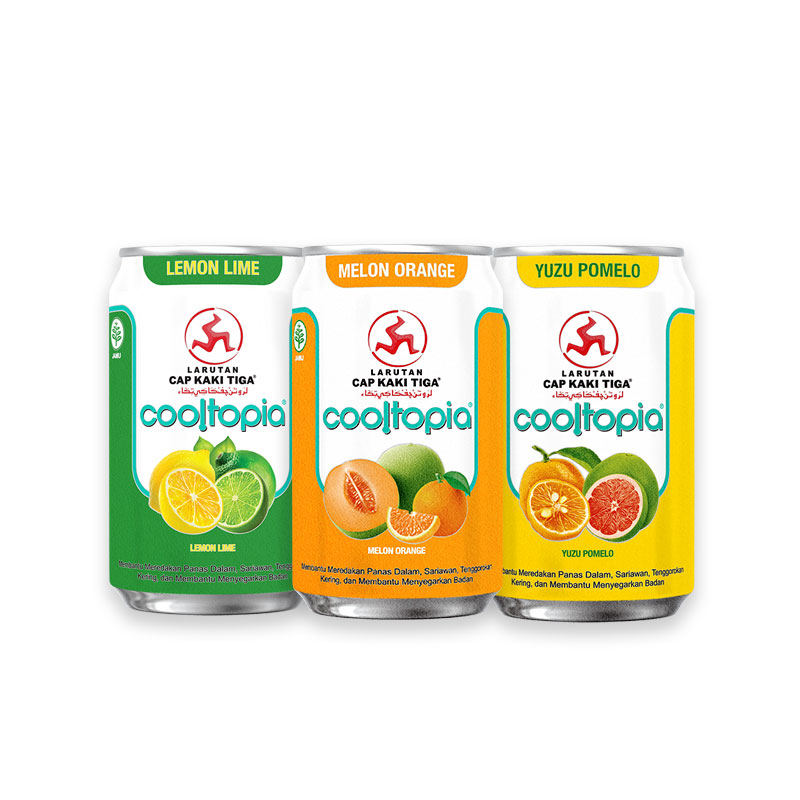 Cap Kaki Tiga Cooltopia