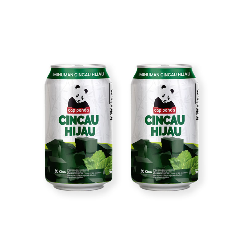 Cap Panda Cincau Hijau