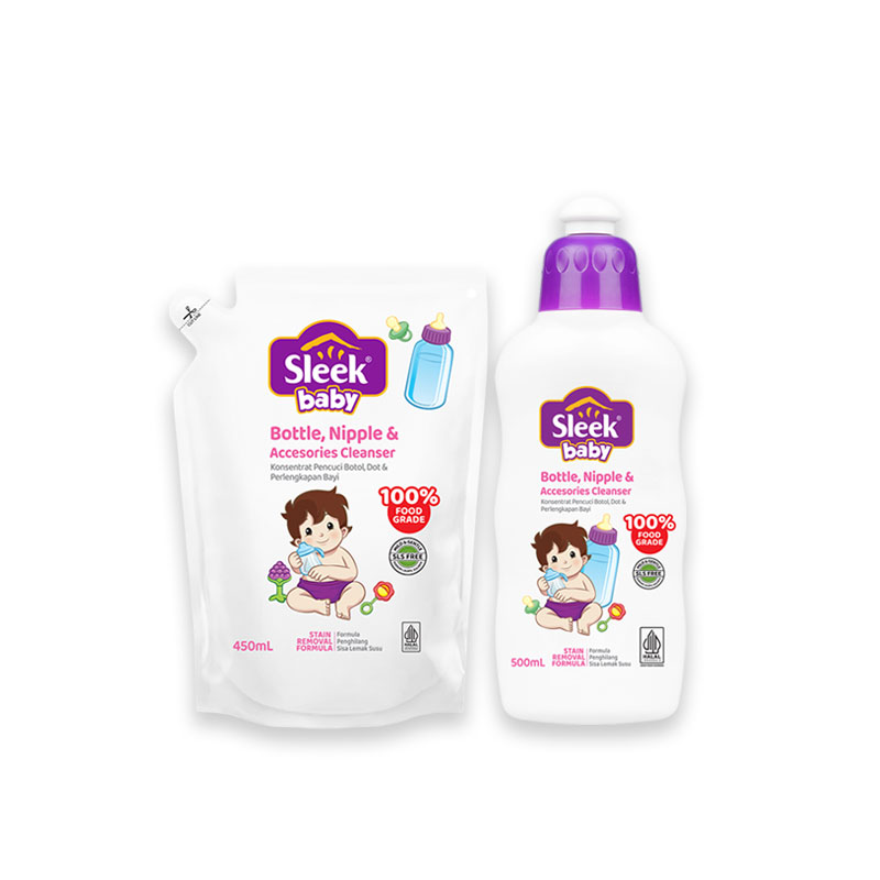 Sleek Baby Bottle Nipple Cleanser